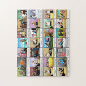 Funny Spectickles Wine Humor Puzzle Legpuzzel (Verticaal)