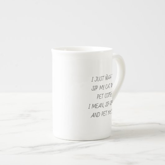 Funny Speech Cat Lover Mok (Voorkant rechts)