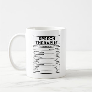 Funny Speech Therapist Koffiemok