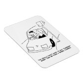 Funny Speed Camera Cartoon Shows Man Driving Magneet (Rechterzijde)