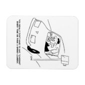 Funny Speed Camera Cartoon Shows Man Driving Magneet (Horizontaal)