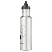 Funny Speed Camera Cartoon Shows Man Driving Waterfles (Rechts)