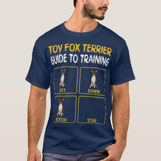 Funny Speelgoed Fox Terrier Guide to Training Dog T-shirt