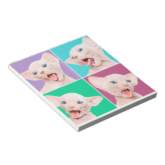 Funny sphinx notitieblok (Schuin)