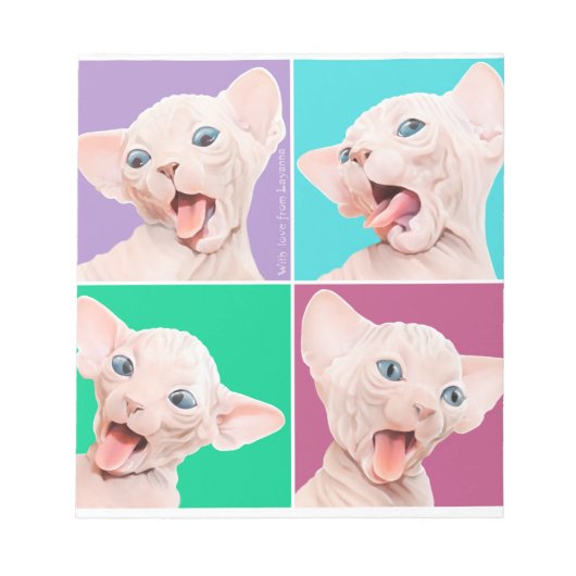 Funny sphinx notitieblok (Voorkant)