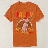 Funny Sphyn Cat Lover Happy Sphyn Cat HelloBedankt T-shirt (Design voorkant)