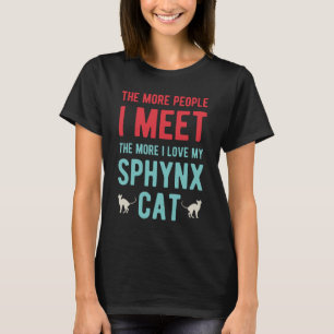 Funny Sphynx Cat T-shirt