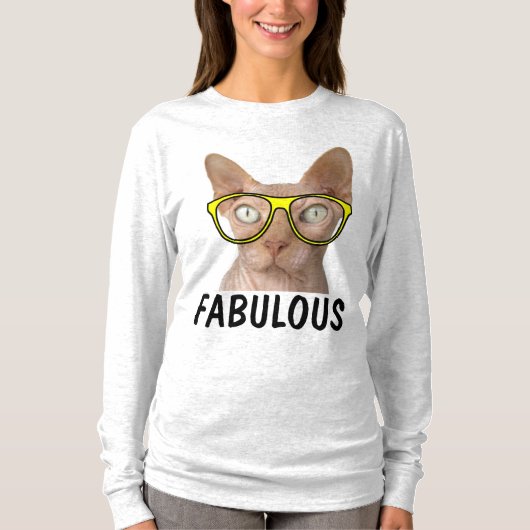 Funny SPHYNX Cat t-shirts (Voorkant)