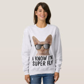 Funny Sphynx Hairless Cat T-Shirts (Voorkant volledig)