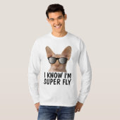 Funny Sphynx Hairless Cat T-Shirts (Voorkant volledig)