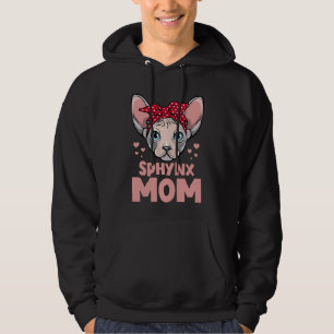 Funny Sphynx Kitten Mam Vrouwen Sphynx Mam Sphynx Hoodie