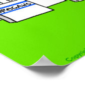 Funny Spices Bright kleurrijke Cartoon Kitchen Poster (Hoek)