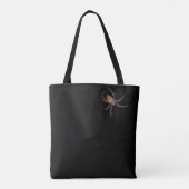 Funny Spider Revenge Halloween Tote Bag (Achterkant)
