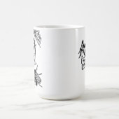 Funny Spider Says Visit My Website Cartoon Koffiemok (Center)