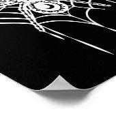Funny Spider Web Lazy Diy Halloween Kostuum Mannen Poster (Hoek)
