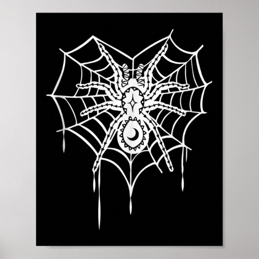 Funny Spider Web Lazy Diy Halloween Kostuum Mannen Poster (Voorkant)