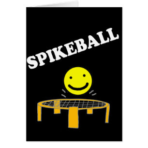 Funny Spikeball Net met Smile Face Art