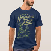 Funny Spin Class Going Nowhere Fast T-shirt (Voorkant)