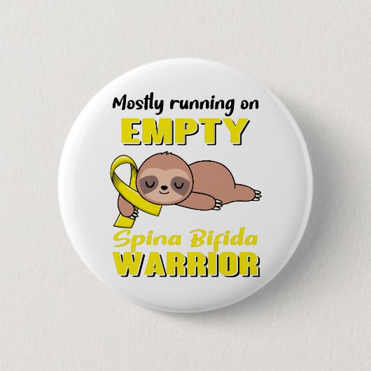 Funny Spina Bifida Awareness Gifts Ronde Button 5,7 Cm (Voorkant)