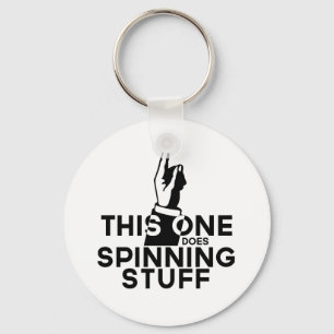 Funny Spinning - Vintage dit doet draaien Sleutelhanger