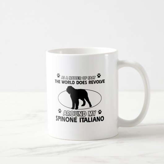 Funny spinone italiaans design koffiemok (Rechts)
