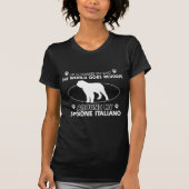Funny spinone italiaans design t-shirt (Voorkant)