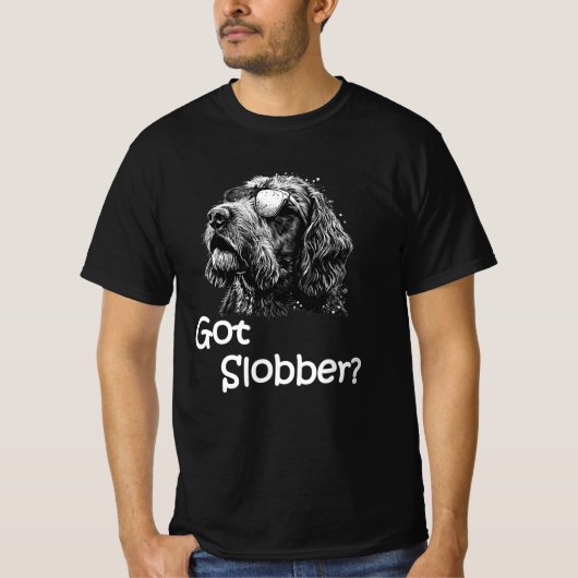 Funny Spinone Italiano Dog T-Shirt (Voorkant)