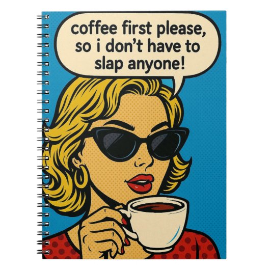 Funny Spiral Photo Notebook Notitieboek (Voorkant)