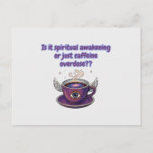 Funny spiritual awakening briefkaart (Voorkant)