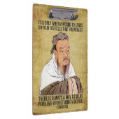 Funny Spiritueel Quote - Mosquito op testikels Klembord (Rechts)