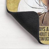 Funny Spiritueel Quote - Mosquito op testikels Muismat (Hoek)