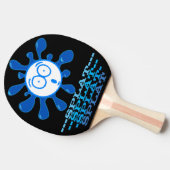 Funny Splatted Ball Tafeltennisbatje (Zijkant)