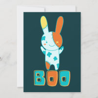 Funny Spooky Cute Halloween Kawaii Boo Bunny