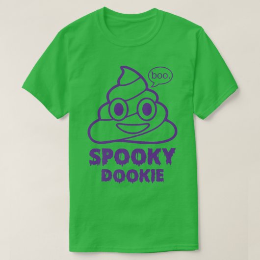 Funny Spooky Dookie Halloween Cute Spooky Season P T-shirt (Design voorkant)