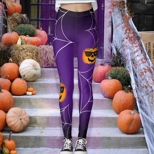 Funny Spooky Pumpkin iconische winkS Leggings