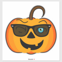 Funny Spooky Pumpkin iconische winkS