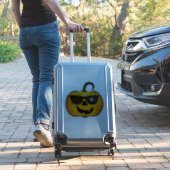 Funny Spooky Pumpkin iconische winkS Sticker (Koffer Insitu)