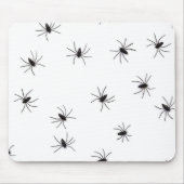 Funny Spooky Spiders Halloween Seamless Pattern Muismat (Voorkant)