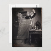 Funny Spooky Victoriaans Ghost Portrait Post Briefkaart (Voorkant / Achterkant)