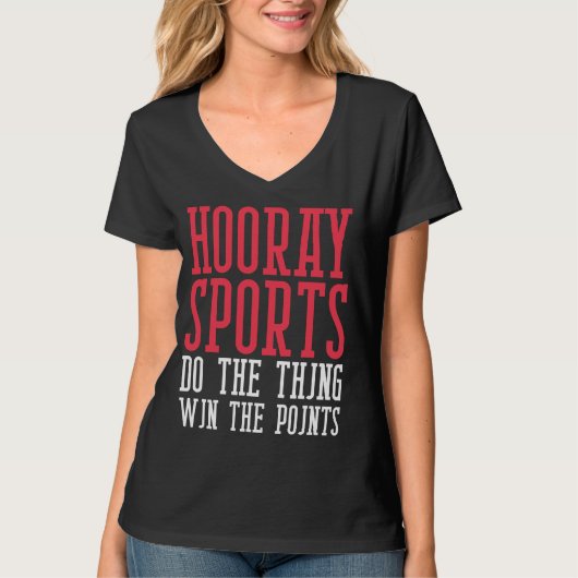 Funny Sport shirt (Voorkant)