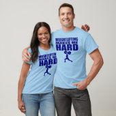 Funny Sport - Weight Lifting maakt me hard T-shirt (Unisex)