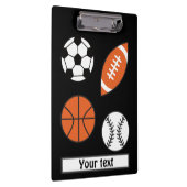 Funny Sports Ball Klembord (Rechts)