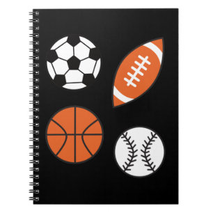 Funny Sports Ball Notitieboek