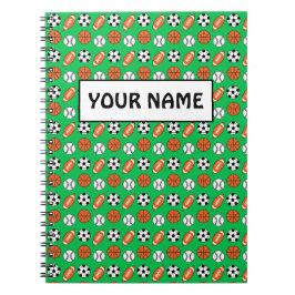 Funny Sports Balls Notitieboek