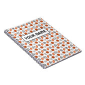 Funny Sports Balls Notitieboek (Rechterzijde)
