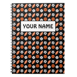 Funny Sports Balls Notitieboek