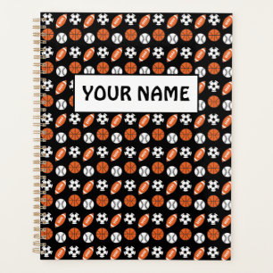 Funny Sports Balls Planner