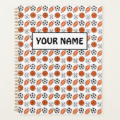 Funny Sports Balls Planner (Voorkant)