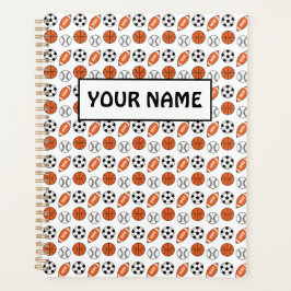 Funny Sports Balls Planner
