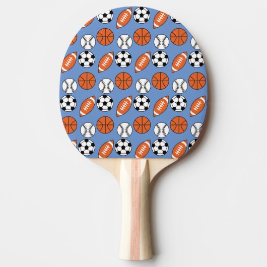 Funny Sports Balls Tafeltennisbatje (Voorkant)